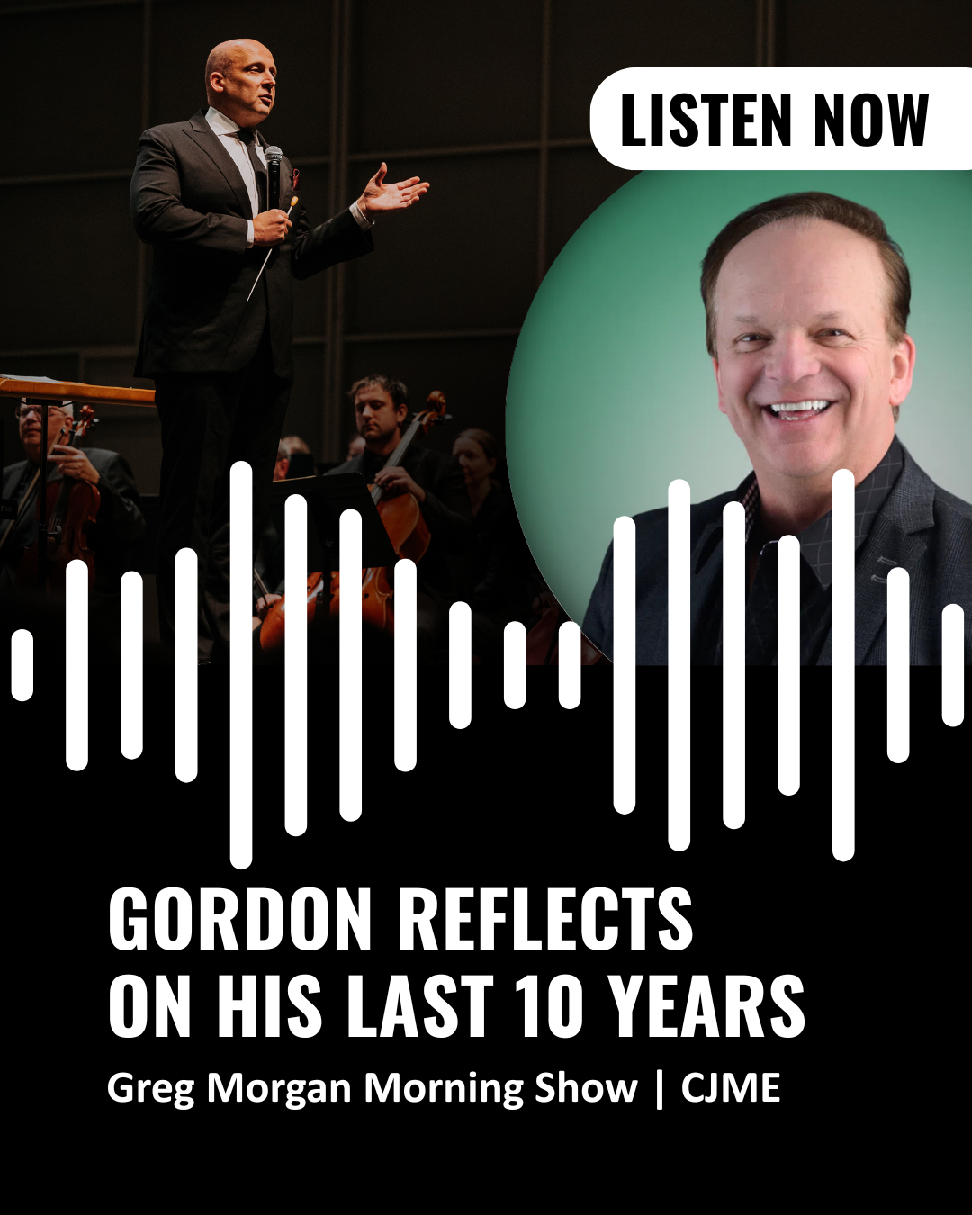 Gordon Gerrard talks with Greg Morgan on his 10 years with the RSO - Radio Interview