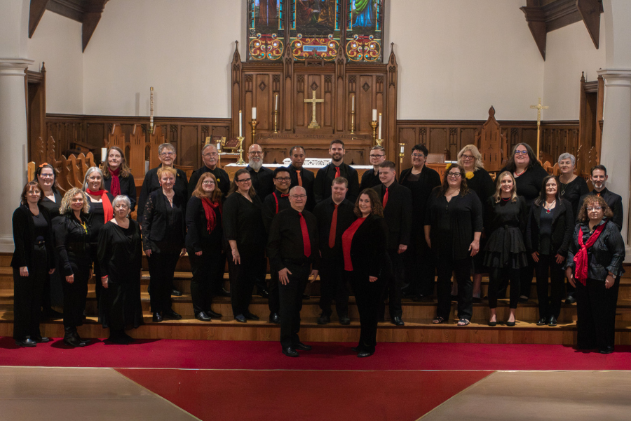 Ablaze Vocal Arts Ensemble, under the direction of Dorianna Holowachuk, performing with the Regina Symphony Orchestra March 6, 2027